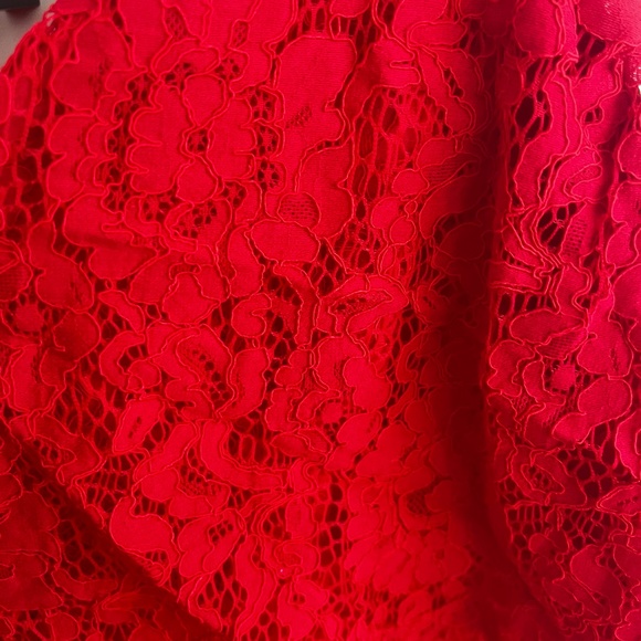 Lulus Caterina Red Lace Maxi Dress - Picture 5 of 5